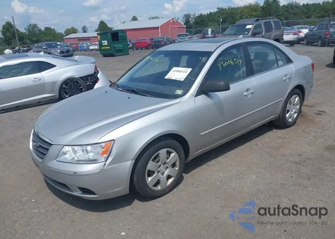 2009 Hyundai Sonata Gls из США, поврежденный, VIN 5NPET46C89H512417